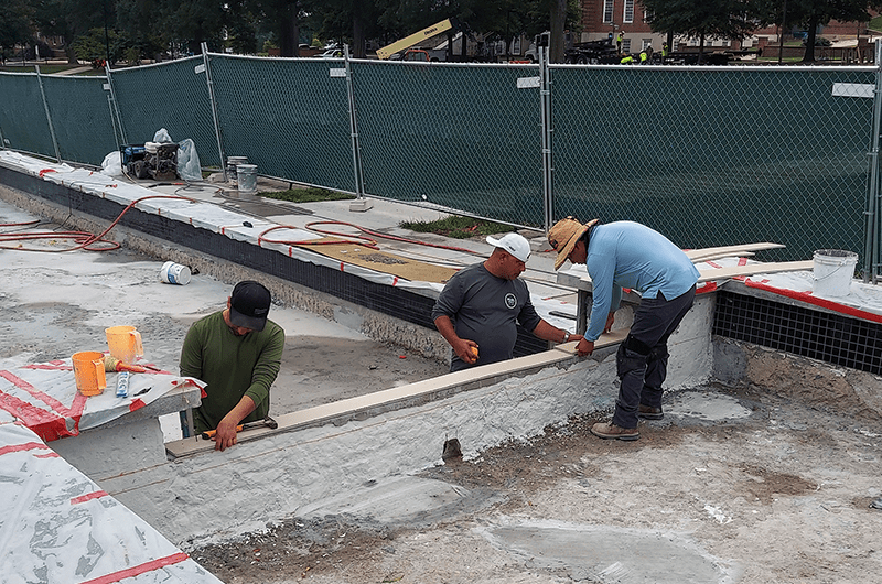 fountain restoration