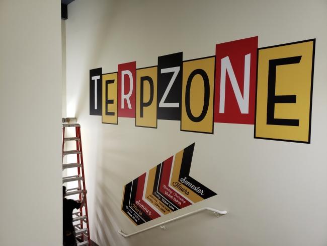 Photo: TerpZone Wall Sign